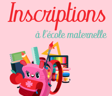 Photo de Inscriptions scolaires 2025-2026