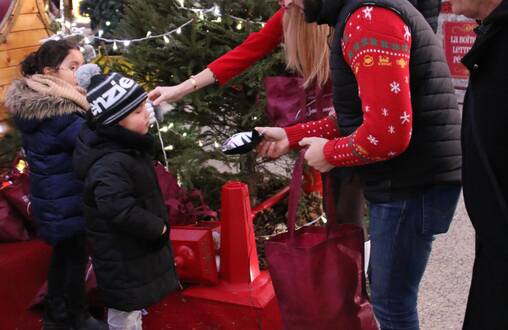 Photo de Visite du père Noël et vin chaud