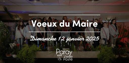 Voeux du Maire du 12 janvier 2025